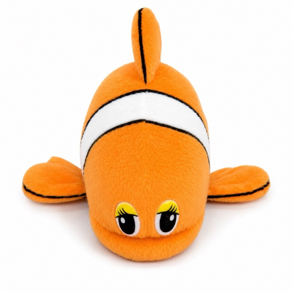 Fiesta Clown Fish Plush 9" Orange Ocean Life Stuffed Toy Marine Animal